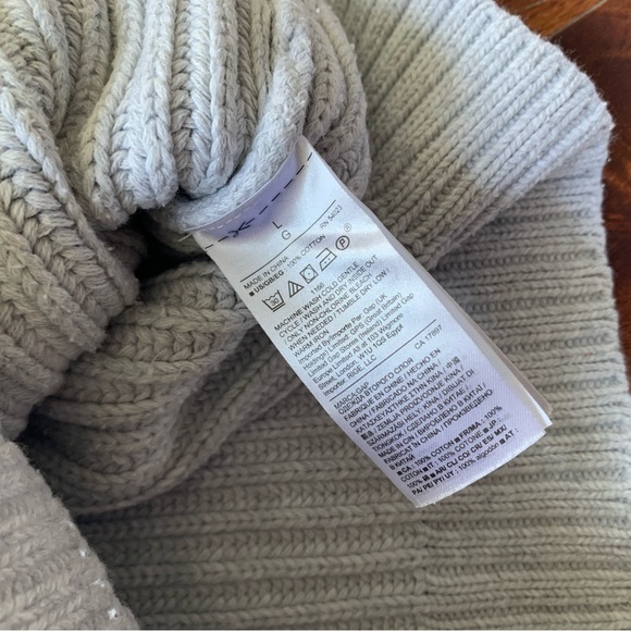 Gap Mock-Neck Sweater Women’s L (100% Cotton) - Picture 4 of 4